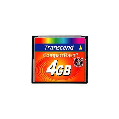 TRANSCEND 4GB CF CARD (133X)