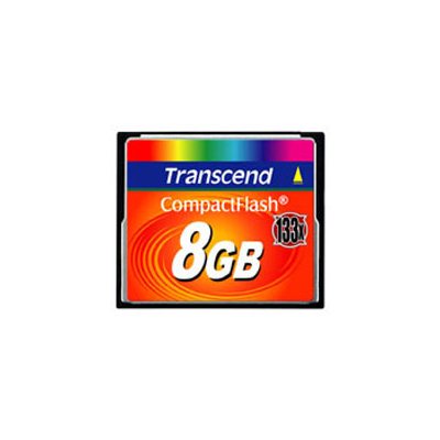 TRANSCEND 8GB CF CARD (133X)