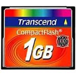 Carte CompactFlash (133X) de 1Go de Transcend