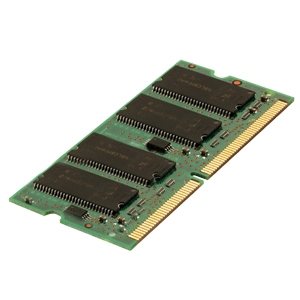 Mémoire DDR2 667MHZ SODIMM NON-ECC de 1Go de TRANSCEND JETRAM - (eq. KVR667D2S5/1G)