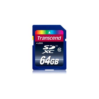 TRANSCEND 64GB SDXC Class 10 (Premium)