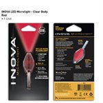 MICROLIGHT avec DEL de Nite Ize - Rouge