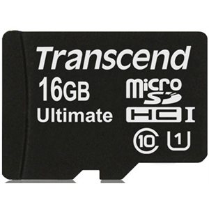 TRANSCEND TS16GUSDHC10U1 Micro-SDHC 600x Ultimate