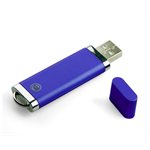 Clé USB avec capuchon - 2GB - avec logo une couleur