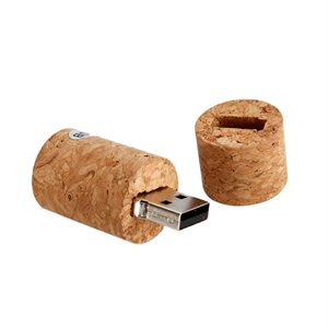 Cork USB Key - 1GB - with 1 Colour Logo