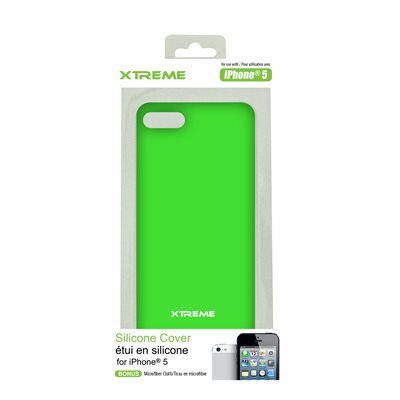 XTREME  SILICONE CASE FOR THE IPHONE 5 GREEN