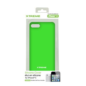 XTREME  SILICONE CASE FOR THE IPHONE 5 GREEN