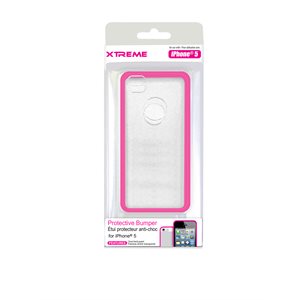 XTREME PROTECTIVE BUMPER CASE FOR THE IPHONE 5 PINK