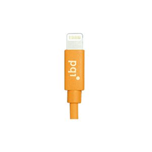 Câble connecteur USB Lightning 90cm de PQI - Orange