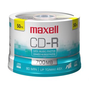 MAXELL CD-R 700 - SPINDLE 50