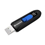 Clé USB rétractable JetFlash 790 de 64Go de Transcend -Noir