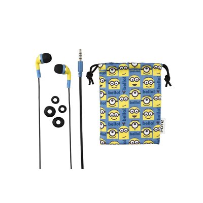 EKIDS MINIONS UI-M15MS.FX EARBUDS WITH POUCH BILINGUAL