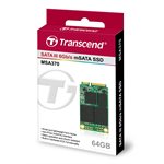 TRANSCEND 64GB mSATA SSD SATA3 MLC - March 2022