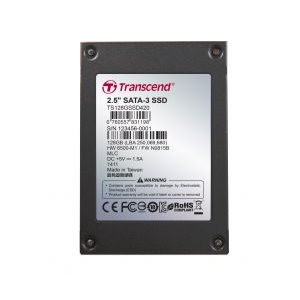 TRANSCEND 128GB 2.5" SSD420 SATA3 MLC Ind.