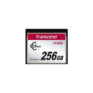 TRANSCEND 256GB CFAST 2.0 650X