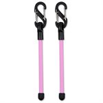 NITE IZE GLZ-35-2R7 GEAR TIE CLIPPABLE TWIST TIE 3'' 2 PACK - PINK  NEW ITEM