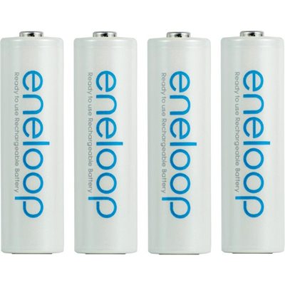 PANASONIC PILES ENELOOP PRÉCHARGÉES NI-MH 12 V - AAA X4