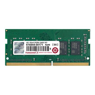 TRANSCEND 4GB DDR4 2400 SODIMM 1RX8