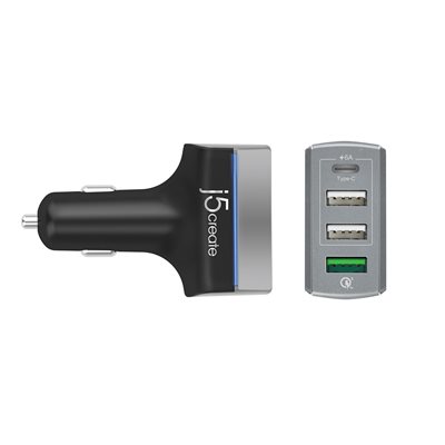 J5CREATE JUPV41 4 PORT USB TYPE-C CHARGER