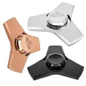 XTREME 24PC ASST. METAL FIDGET BLADE SPINNER (BLACK/GOLD/SILVER)