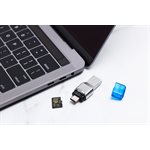 MobileLite DUO 3C USB3.1+TypeC microSDHC/SDXC Card Reader