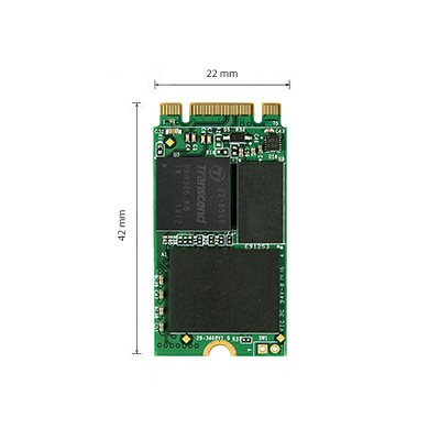 TRANSCEND M.2 2242 SSD SATA3 MLC (64GB)