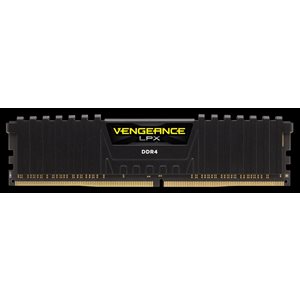 CORSAIR 16GB (KIT OF 1) 2666MHZ DDR4 DIMM 16-18-18-35 VENGEANCE LPX BLACK HEAT 1.20V