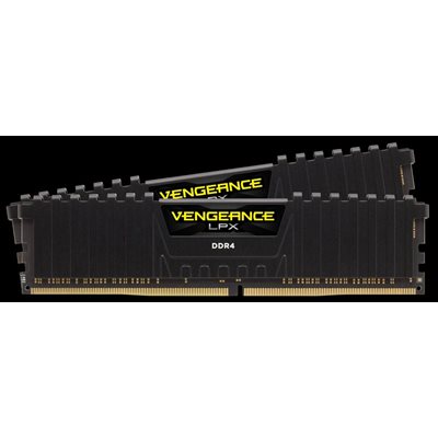 CORSAIR 16GB (KIT OF 2) 2133MHZ DDR4 DIMM 13-15-15-28 VENGEANCE LPX BLACK HEAT 1.20V