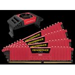 CORSAIR 16GB (KIT OF 4) 3866MHZ DDR4 DIMM 18-22-22-40 VENGEANCE LPX RED HEAT 1.35V AIRFLOW INC