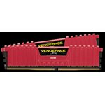 CORSAIR 32GB (KIT OF 2) 2666MHZ DDR4 DIMM 16-18-18-35 VENGEANCE LPX RED HEAT 1.2V