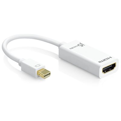 J5CREATE JDA159 MINI DISPLAYPORT TO HDMI 4K ADAPTER