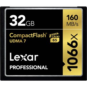 LEXAR # 32GB PROFESSIONAL 1066X CF