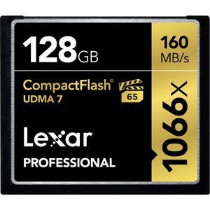 LEXAR # 128GB PROFESSIONAL 1066X CF