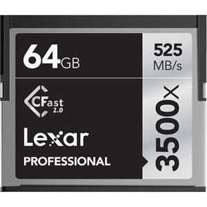 LEXAR # 64GB PROFESSIONAL 3500X CFAST