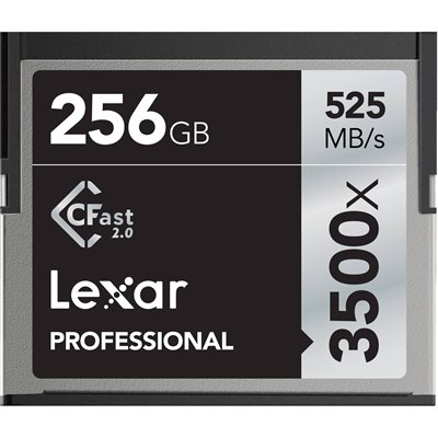 LEXAR # 256GB PROFESSIONAL 3500X CFAST