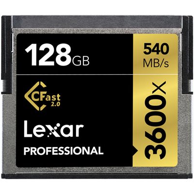 LEXAR # 128GB PROFESSIONAL 3600X CFAST