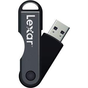 LEXAR # 64GB JUMPDRIVE TWISTTURN (SMALL BLISTER)