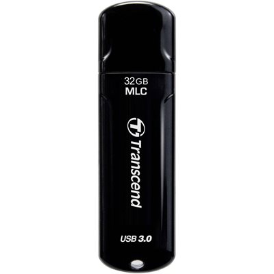 TRANSCEND 32GB JETFLASH 750 USB 3.0 - BLACK