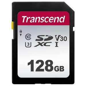 Transcend 128GB UHS-I U3 SD card Read 95MB/s  Write 45MB/s