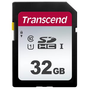 Transcend 32GB UHS-I U1 SD card Read 95MB/s Write 45MB/s