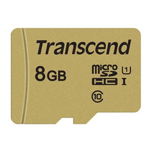 Transcend 8GB UHS-I U3 microSD with Adapte MLC Read 95MB/s  Write 60MB/s