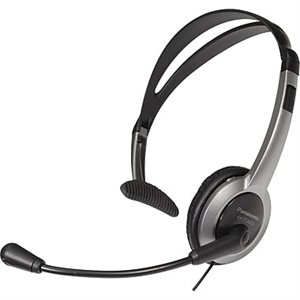 PANASONIC HEADSET CRDLESS PHONE EARCLP 2010 SILVER