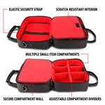 ACCESSORY POWER USA Gear Protective Portable Nintendo Switch and Accessory Case with Shoulder Strap