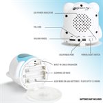 ACCESSORY POWER GO GROOVE Polar Bear Jr. nighttime LED light and speaker