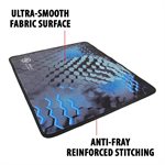 ACCESSORY POWER ENHANCE Infiltrate XL Fabric Mouse Pad - Features an extra large 12.6" x 10.6" *Blk*