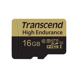 TRANSCEND 16GB USD Card (Class 10) Video Recording