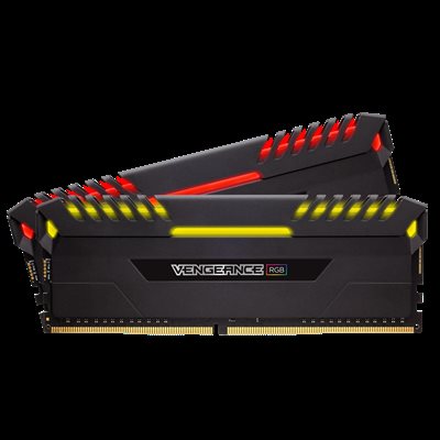 CORSAIR 16GB 2x288 DIMM 3000MHZ DDR4 VENGEANCE BLACK HEAT 1.35V