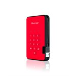 ISTORAGE 1TB DISKASHUR2 256-BIT - RED - USB 3.0