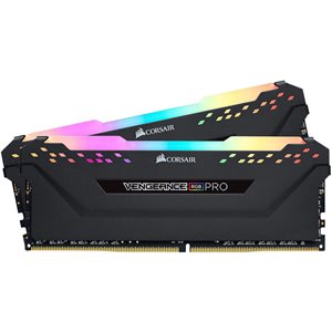 CORSAIR VENGEANCE RGB DDR4 2933Mhz 32GB 2x 288 DIMM Unbuffered 16-18-18-36 Black