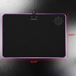 ACCESSORY POWER ENHANCE Gaming MousePad-Features a smooth fabric surface on top of a rigid pad  BL